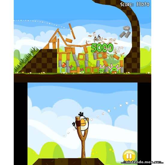 Angry Birds Trilogy на Nintendo 3DS