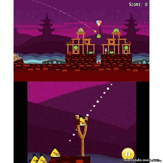 Angry Birds Trilogy на Nintendo 3DS