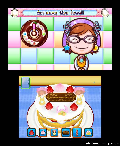 Cooking Mama 4: Kitchen Magic – Готовьте с Мамой в 3D на Nintendo 3DS!