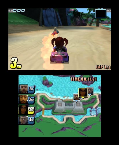 Face Racers: Photo Finish - Гонки для Nintendo 3DS