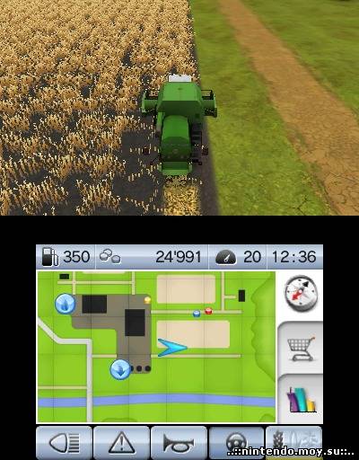 Farming Simulator 2012 3D: Ваша фермерская история на Nintendo 3DS