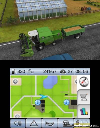 Farming Simulator 2012 3D: Ваша фермерская история на Nintendo 3DS