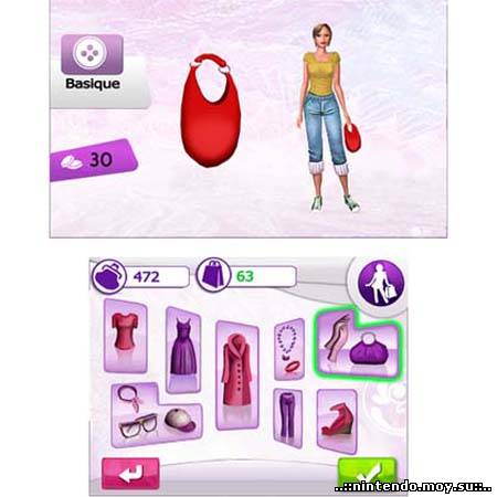 Imagine Fashion Designer 3D: Станьте Модельером на Nintendo 3DS