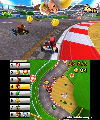 Mario Kart 7 на Nintendo 3DS: Гоняй по воздуху и под водой!