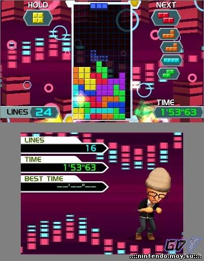 Tetris Axis для Nintendo 3DS: Новые грани классики