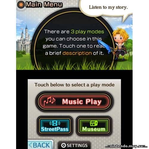 Theatrhythm Final Fantasy: Путешествие в мир музыкальных квестов
