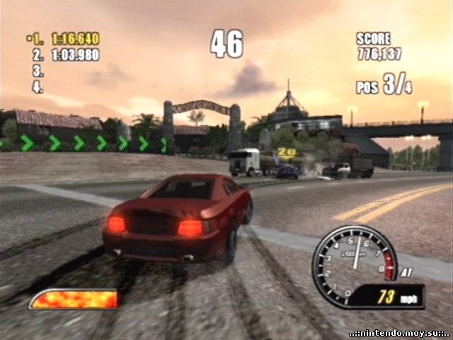 Burnout 2: Point of Impact – Примите вызов безумных гонок!