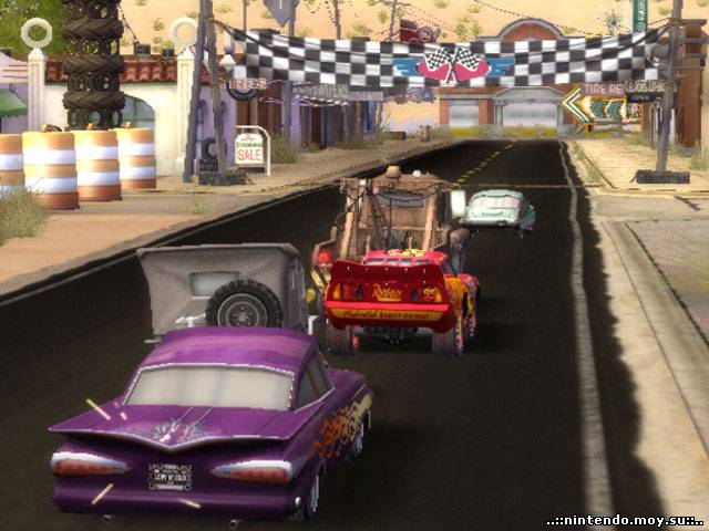 Тачки (Cars) на GameCube: Магия Nintendo в Гонках вашей Мечты!