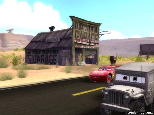 Тачки (Cars) на GameCube: Магия Nintendo в Гонках вашей Мечты!