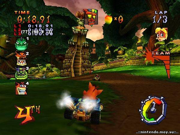 Crash Nitro Kart: Галактика ждет своих чемпионов!