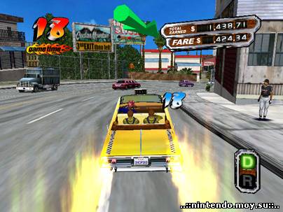 Crazy Taxi: Безумные такси-гонки на GameCube