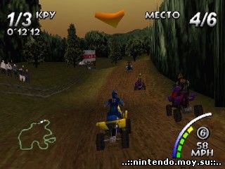 ATV (PS1): Гонки на квадроциклах – Полная русская версия