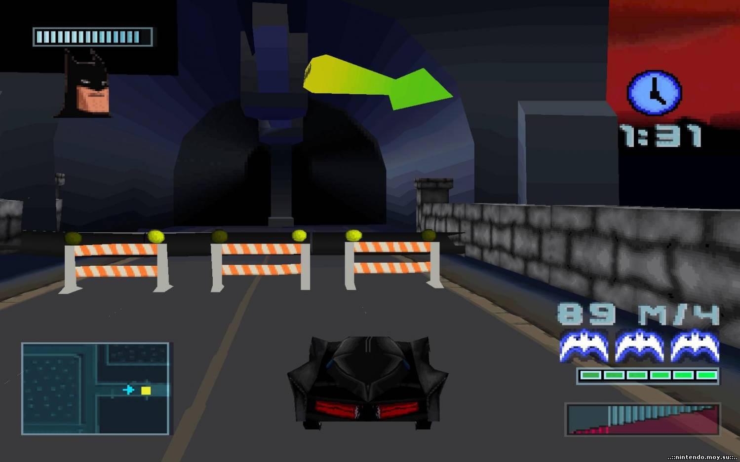 Batman: Gotham City Racer PS1 – Вызов Для Хардкорных Гонщиков!