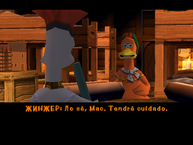 Chicken Run (русская версия) PS1: Лучшая игра про побег!