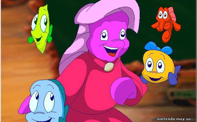 Freddi Fish 2 PS1: Загадка Призрачной Школы (Русская Версия)