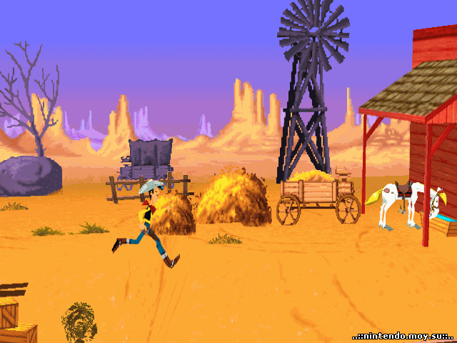 Lucky Luke PS1: Волшебный ковбойский платформер из 1998 года!