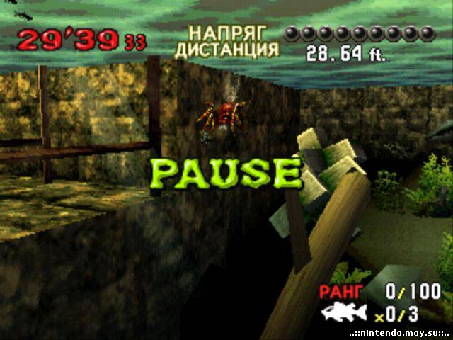 Monster Bass: Рыбалка глазами приманки на PS1!