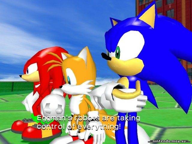 Sonic Heroes: Командные приключения на PS2