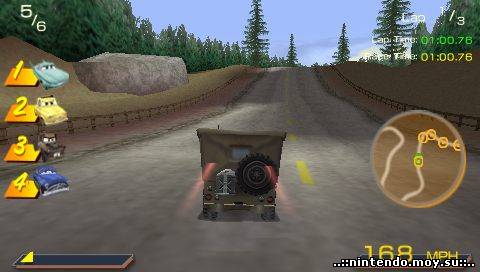 Cars PSP: Ностальгия по гонкам из детства!