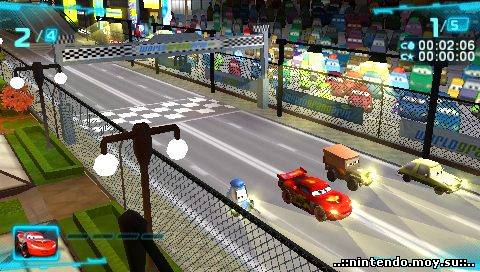 Cars 2 на PSP: Гоняем по миру и спасаем планету с МакКуином!