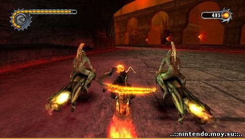Ghost Rider: Битва за душу на PSP (2007, Европа)