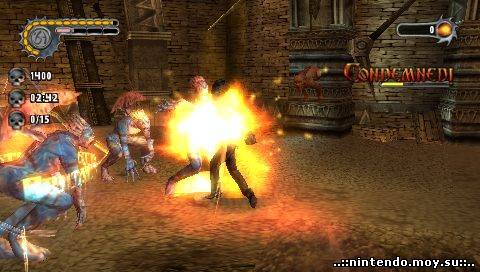 Ghost Rider: Битва за душу на PSP (2007, Европа)