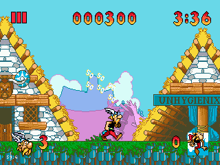 Asterix and the Great Rescue на Sega Mega Drive