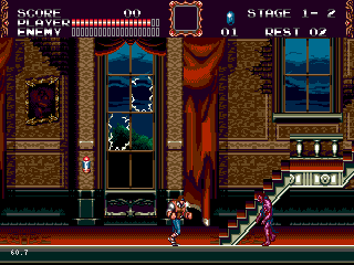 Castlevania Bloodlines: Охота на вампиров на Sega Mega Drive