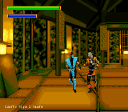 Mortal Kombat 5 (Sub Zero) на Sega Mega Drive