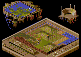 Populous 2 на Sega Mega Drive