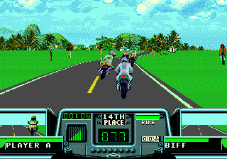Road Rash 3: Безумные Мотогонки на Sega!