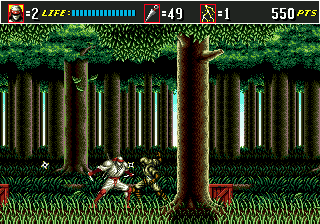 Shinobi 3: Return of the Ninja Master на Sega Mega Drive