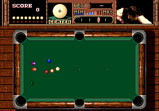 Side Pocket: Лучший симулятор бильярда на Sega Mega Drive