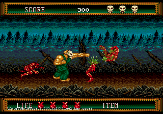 Splatterhouse 2 (Русская Версия) на Sega Mega Drive: Кошмар Возвращается