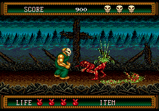 Splatterhouse 2 (Русская Версия) на Sega Mega Drive: Кошмар Возвращается