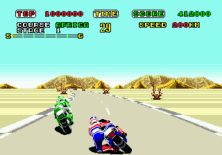 Super Hang On: Легенда мотогонок на Sega