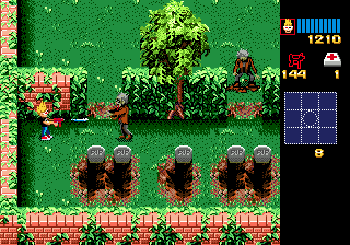 Zombies Ate My Neighbors (Русская версия) на Sega Mega Drive