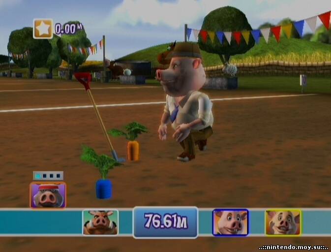 Athletic Piggy Party для Wii: Свинский спорт для всей семьи!