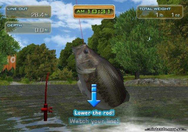 Hooked! Again на Wii: Зов воды и жажда победы.