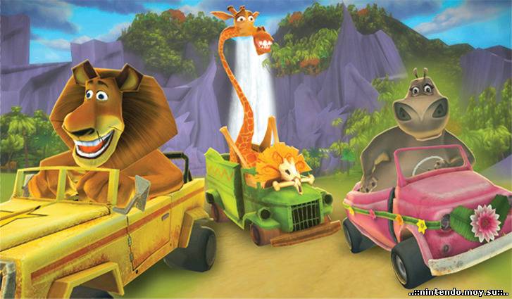 Madagascar Kartz Wii: Безумные Гонки с Героями Мадагаскара!