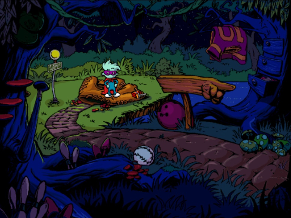 Pajama Sam: Don't Fear the Dark – Приключение для Детей